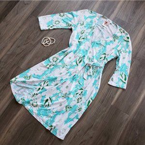 MOA Floral Wrap Dress